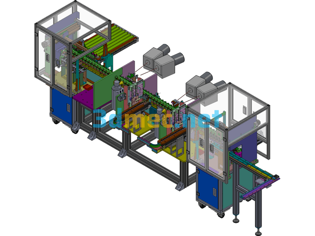 18650 Battery X-Ray Tester SolidWorks 3D Model Free Download