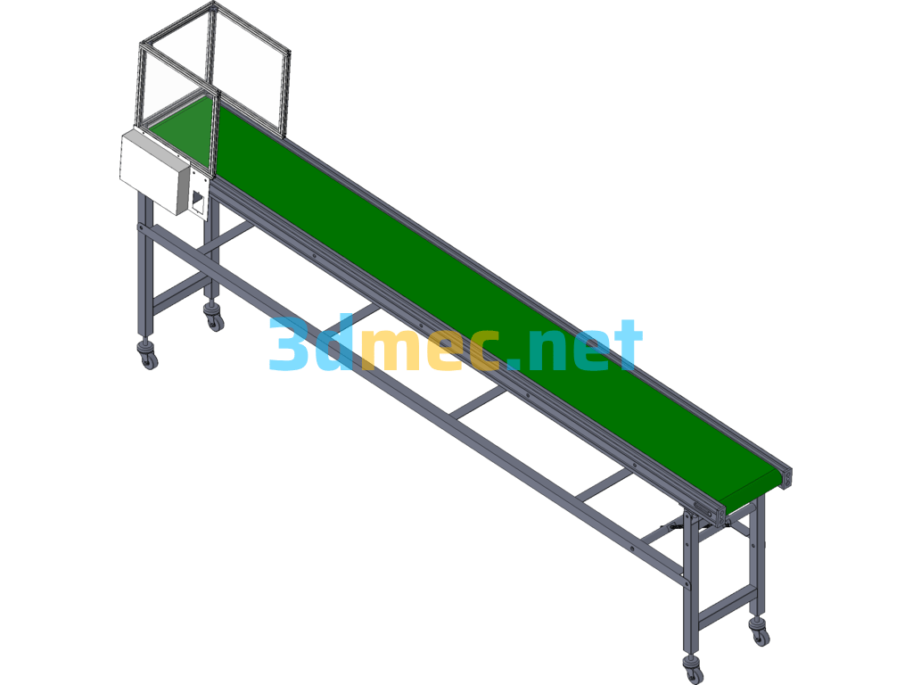 3M Assembly Line SolidWorks 3D Model Free Download