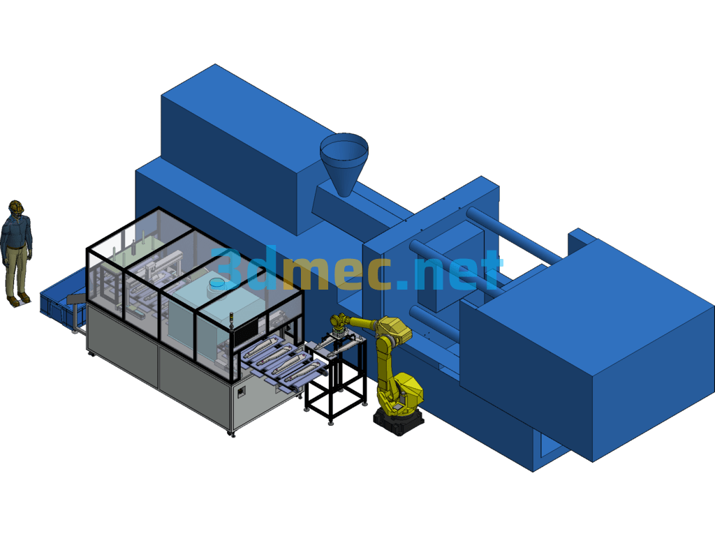 3M Adhesive Labeling Machine Equipment Exported 3D Model Free Download