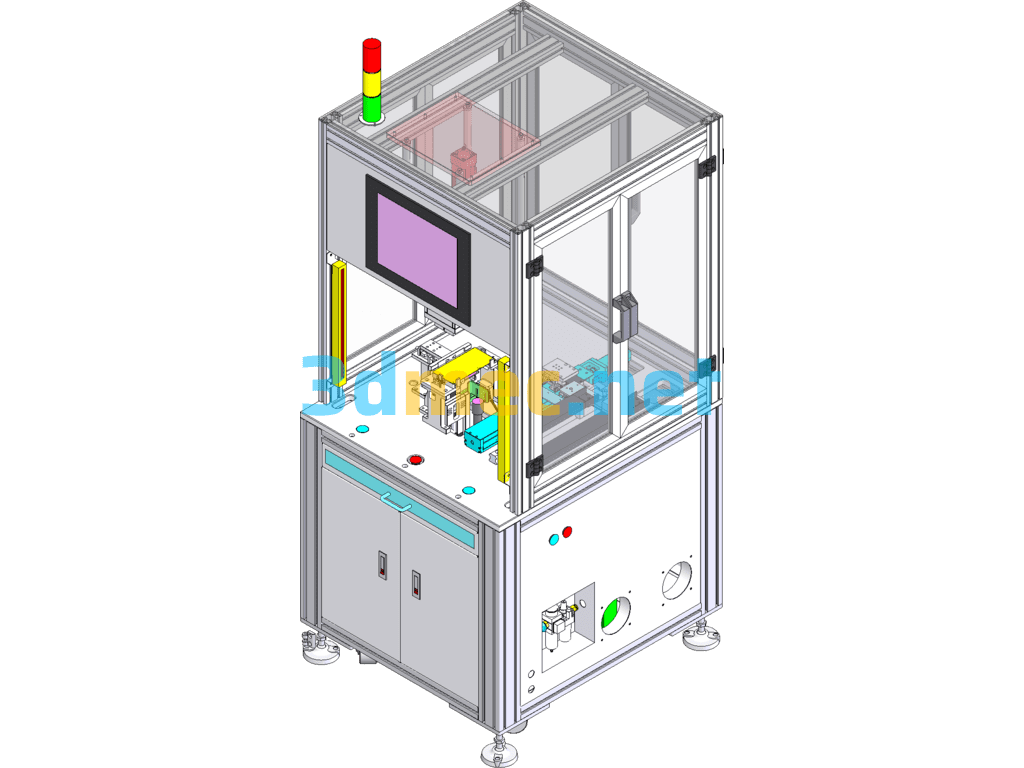 ANQU Magnet Detector (With DFM,BOM) SolidWorks 3D Model Free Download