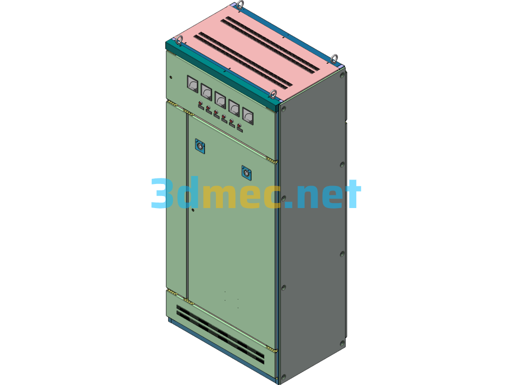 GGD Switching Cabinet SolidWorks 3D Model Free Download