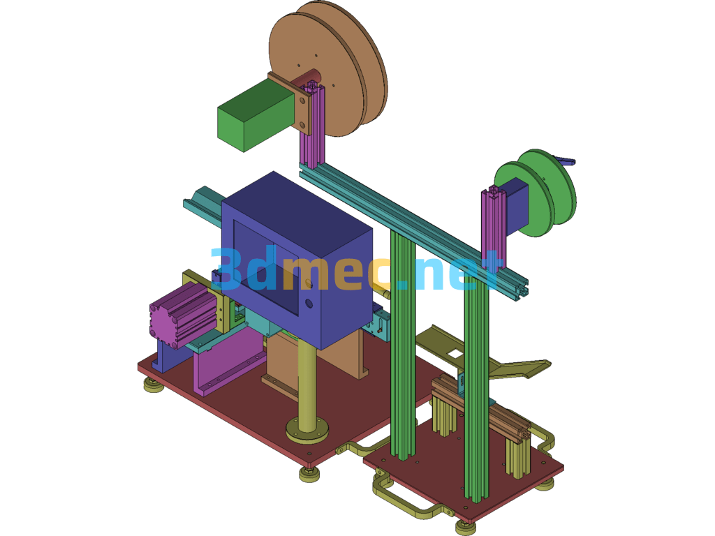 Har24 Counting PIN Stacker (Counting Terminal PINs Cut And Stacked PIN Device) SolidWorks 3D Model Free Download