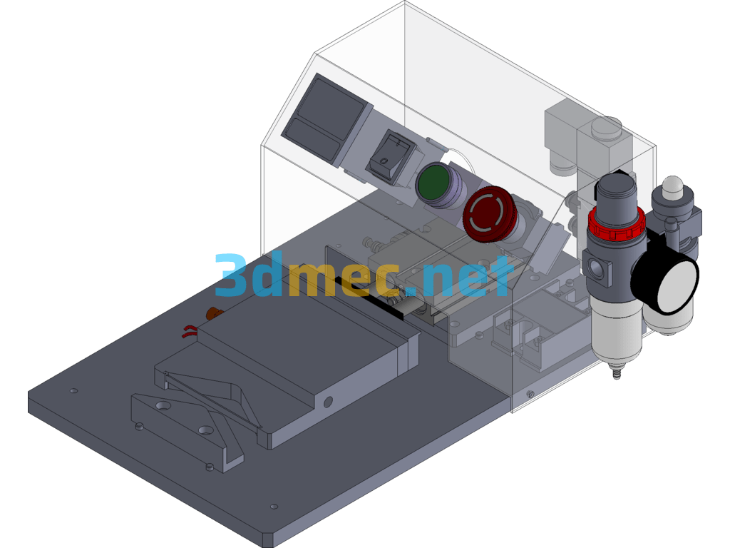 KN95 Nose Press SolidWorks 3D Model Free Download