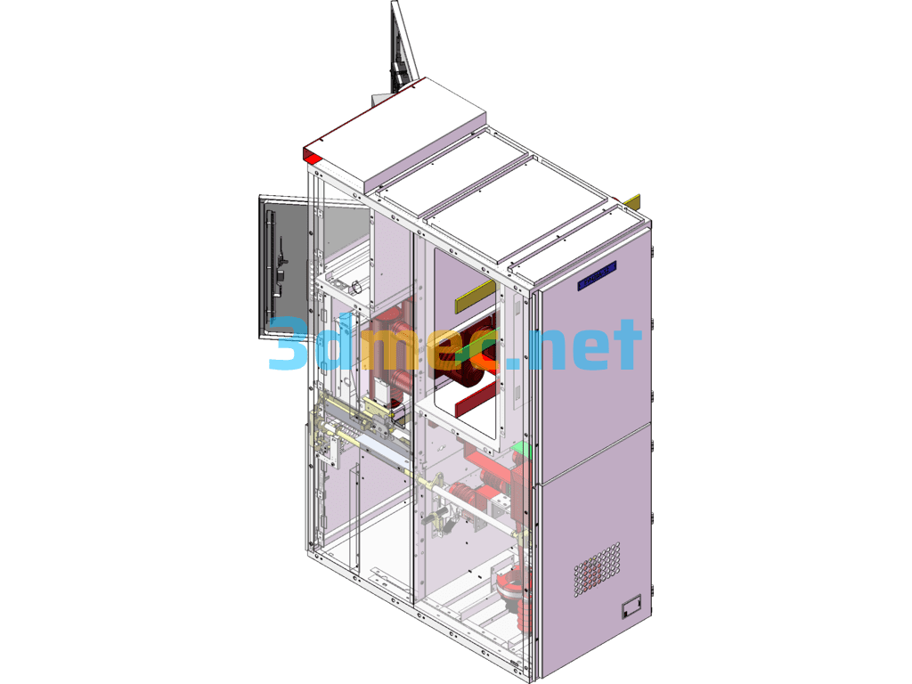 KYN28 Outlet Cabinet Model SolidWorks 3D Model Free Download