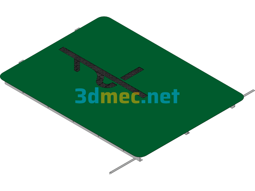 LED Traffic Indicator 2 SolidWorks 3D Model Free Download