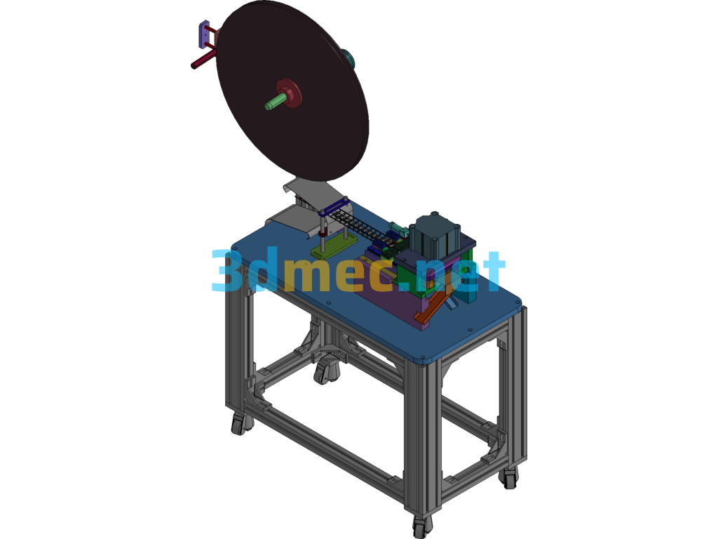 USB 2.0 Iron Shell Cutting Machine Iron Shell Cutting Machine Exported 3D Model Free Download