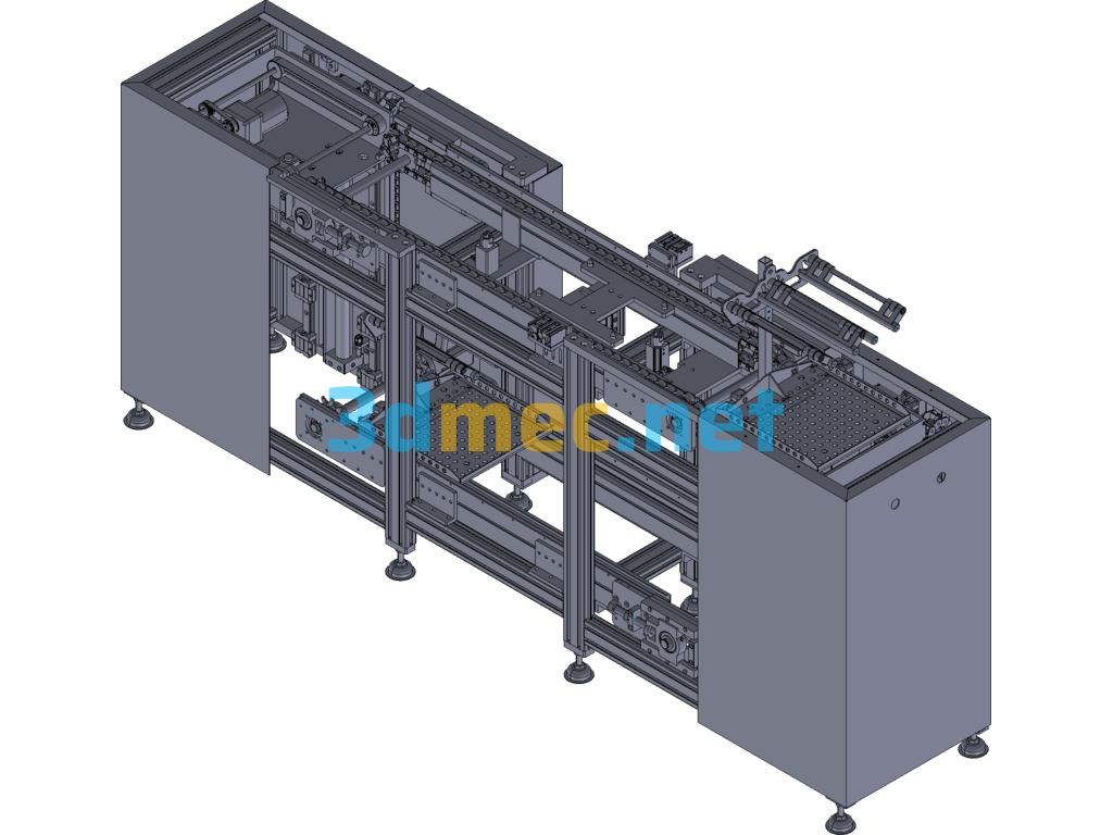 Upper And Lower Double Return Line Body Exported 3D Model Free Download