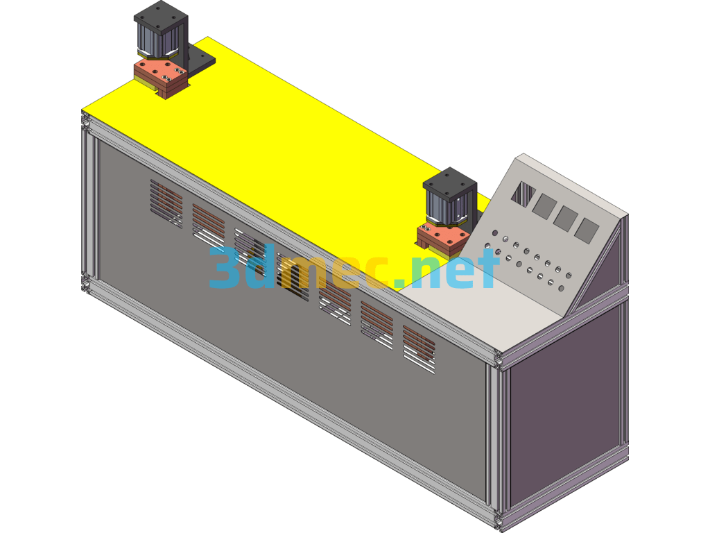 Transformer Current Test Bench SolidWorks 3D Model Free Download