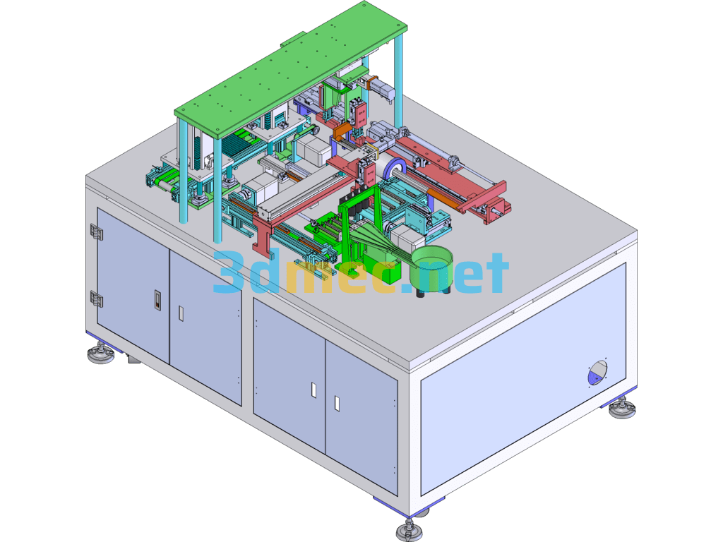 Fully Automatic Magnetizer (With DFM) SolidWorks 3D Model Free Download