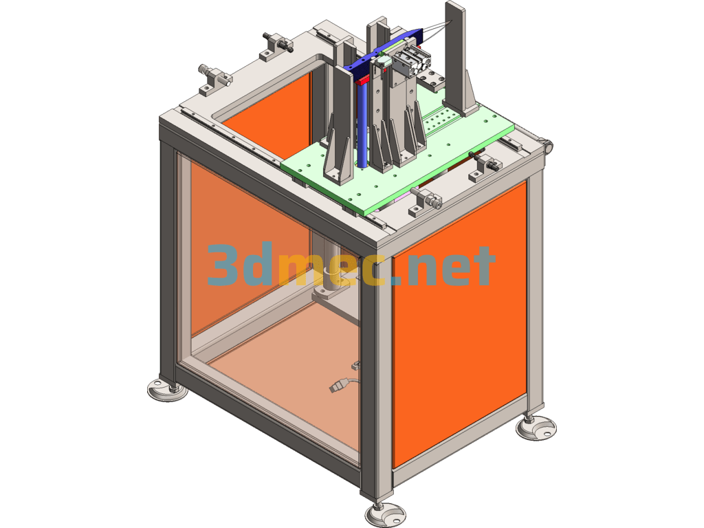 Tool Loading Machine SolidWorks 3D Model Free Download