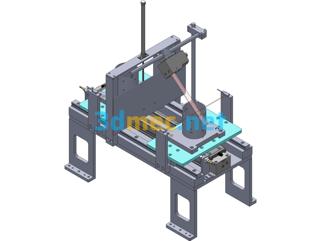 Engraving Machine Handler SolidWorks 3D Model Free Download