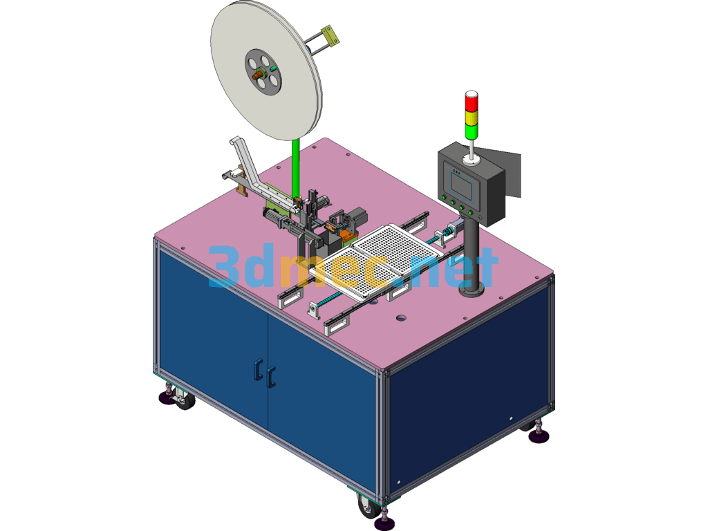 Cutting And Plating Equipment (With Detailed DFM) SolidWorks 3D Model Free Download
