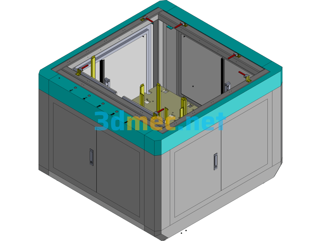 Elevated Carrier Feeder SolidWorks 3D Model Free Download