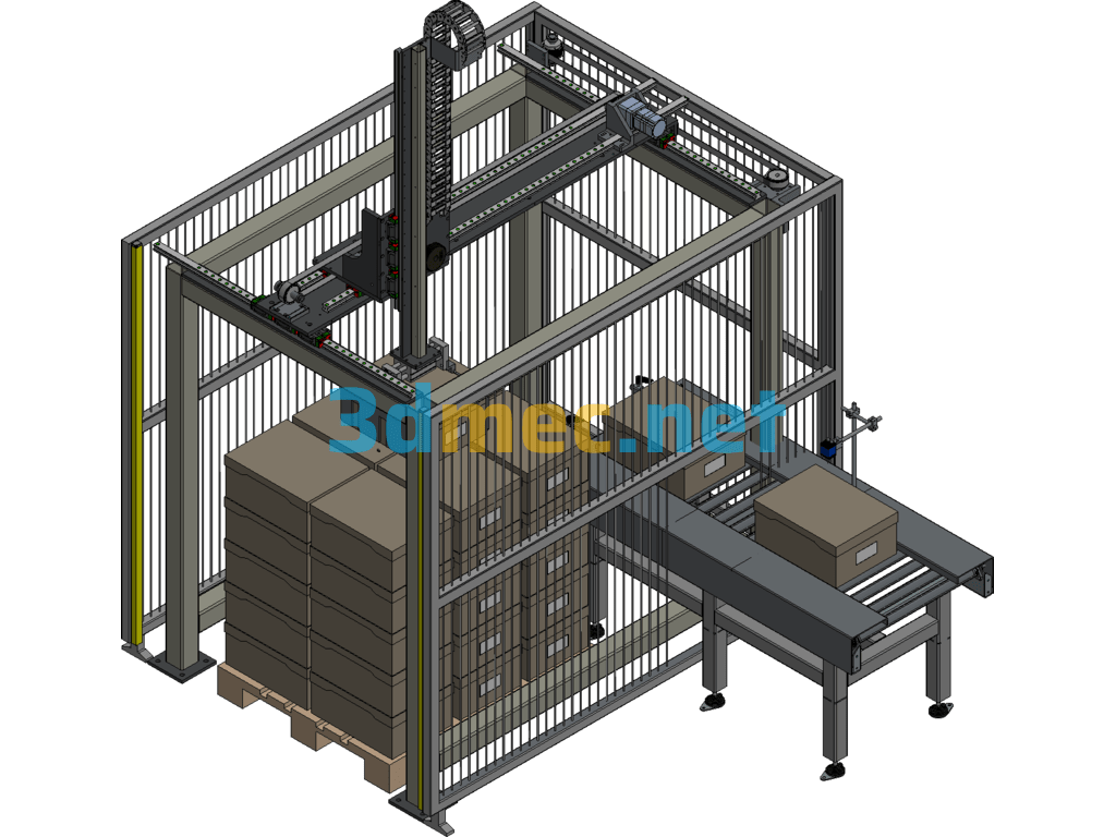 Reclaim Stacker SolidWorks 3D Model Free Download