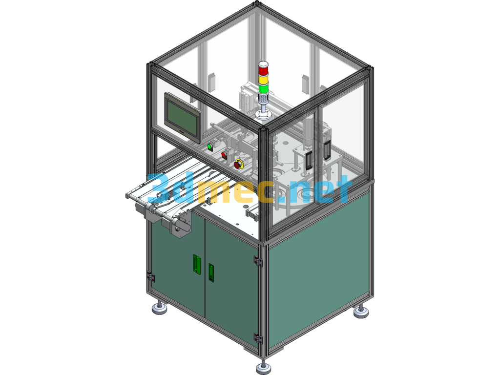 Speaker Dispensing Assembly Machine SolidWorks 3D Model Free Download