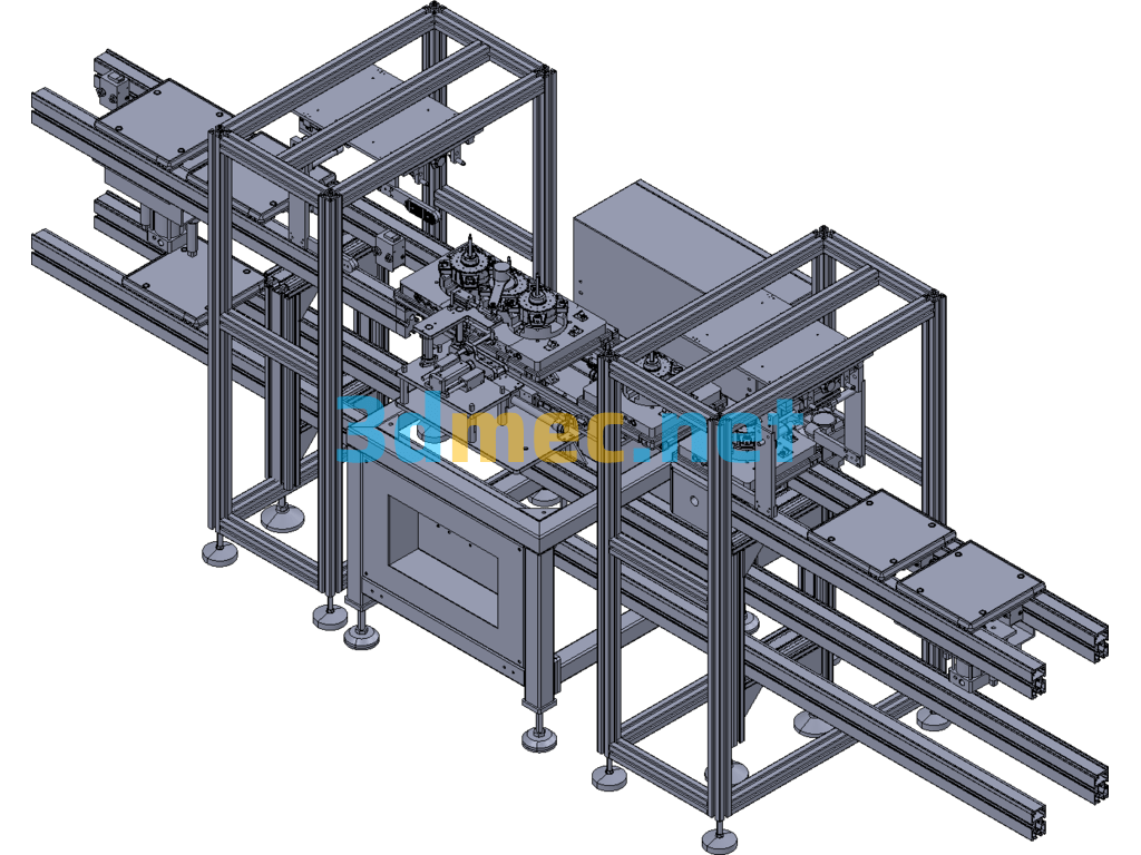 On-Line Noise Performance Automatic Testing Machine Exported 3D Model Free Download