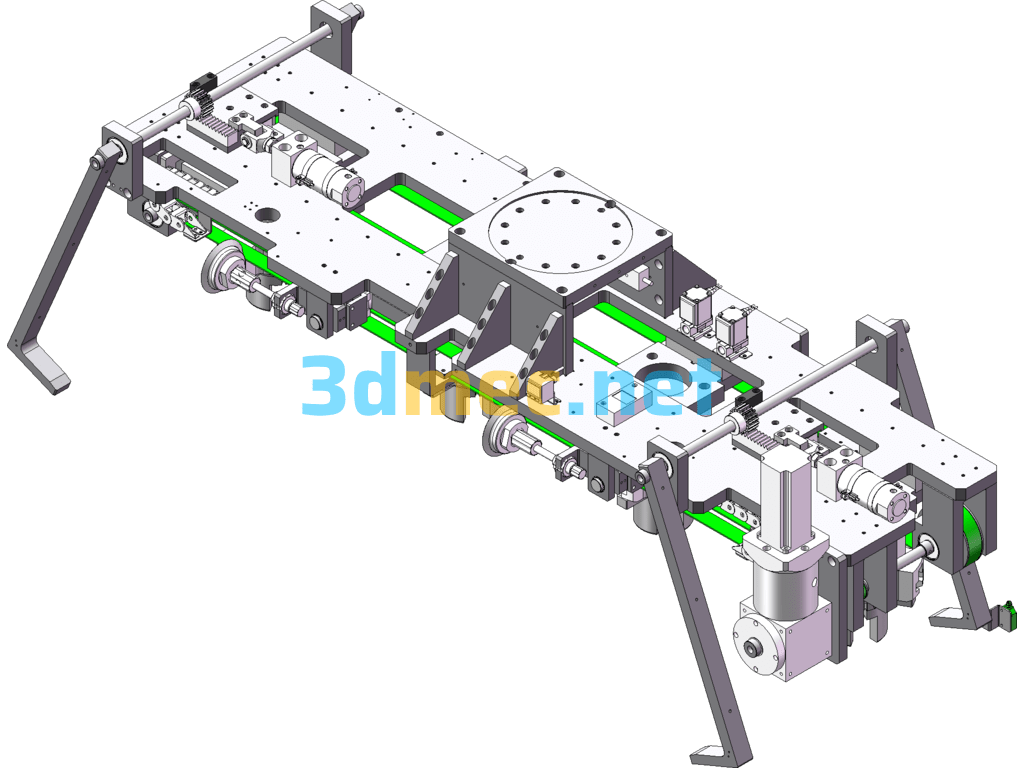 Multi-Function Robot Fixture Original Document SolidWorks 3D Model Free Download