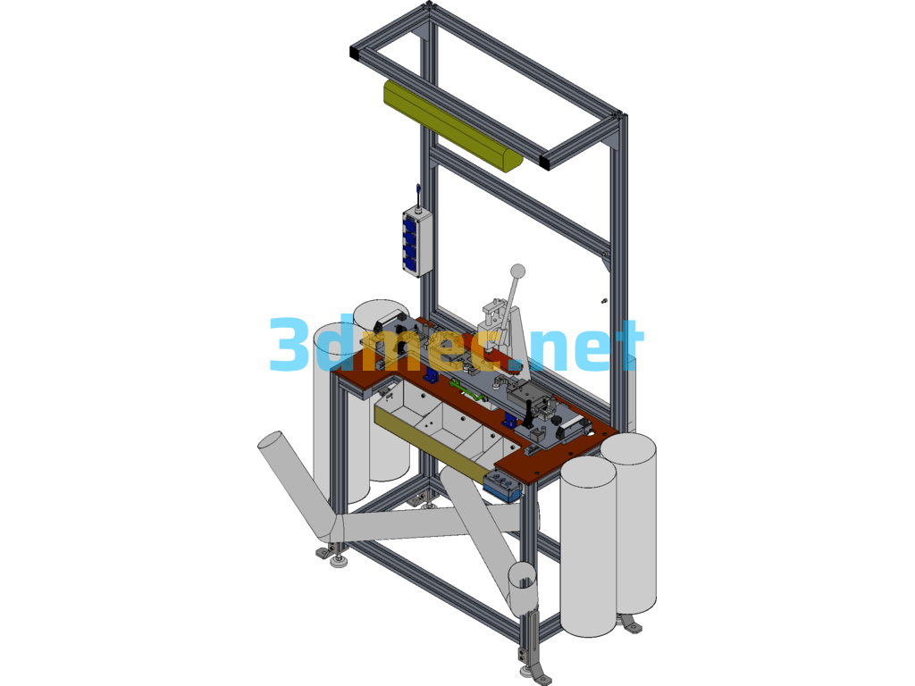 Sunroof Assembly Line PA10 OFFLINE Assembly Station SolidWorks 3D Model Free Download
