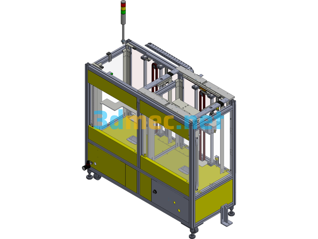 Cui-Tray Automatic Lifting And Transplanting Loading And Unloading Mechanism Exported 3D Model Free Download