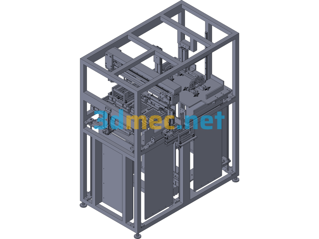 Differential Reclaim Stacker Exported 3D Model Free Download