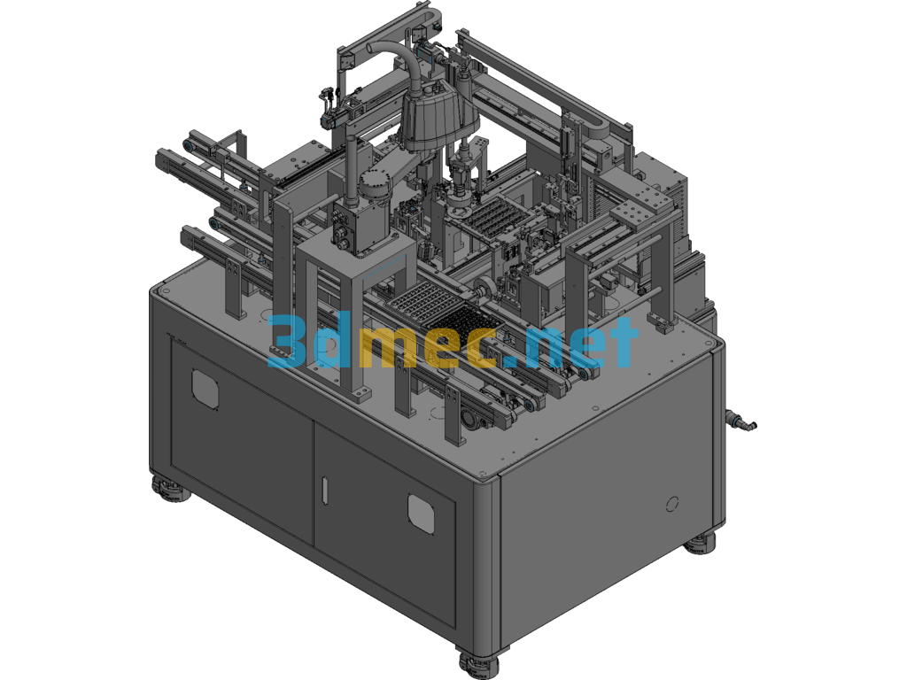 Rapid Material Plating Machine Model Exported 3D Model Free Download