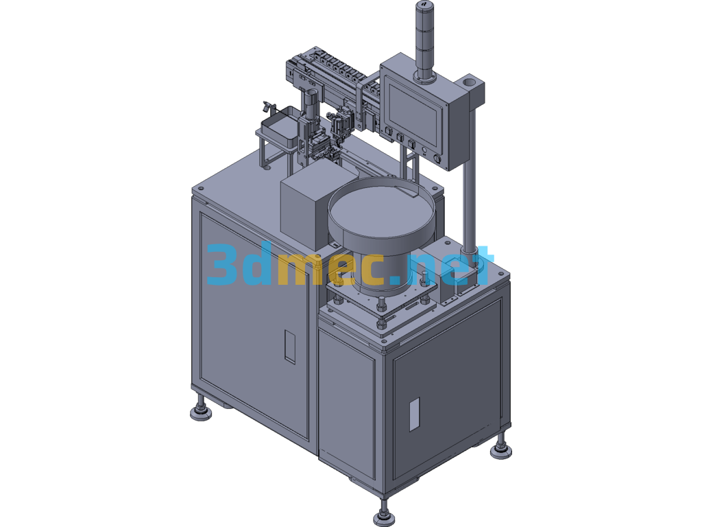 Cell Phone Gasket Coater Exported 3D Model Free Download