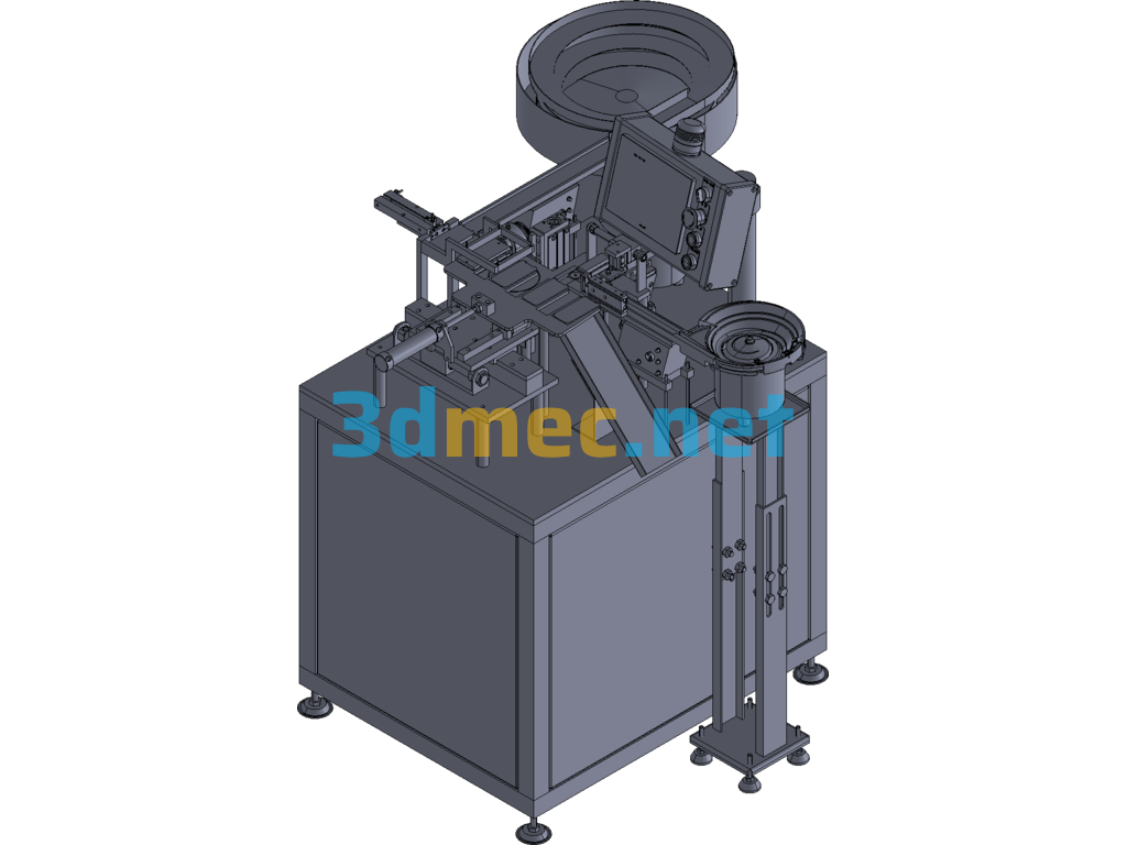Controller Assembly Equipment Exported 3D Model Free Download