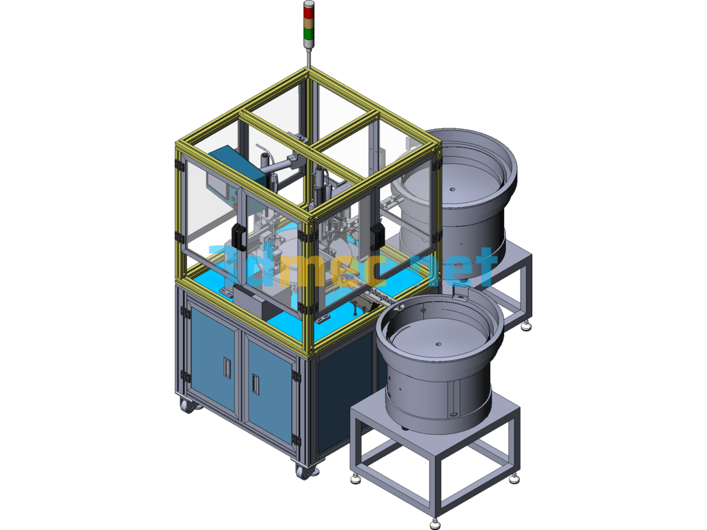 Heat Sink Locking Screw Machine SolidWorks 3D Model Free Download