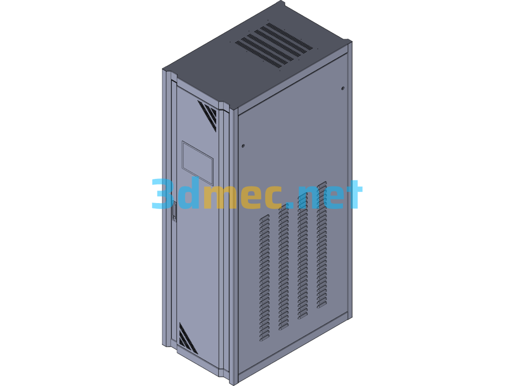 New Control Cabinet Creo(ProE) 3D Model Free Download