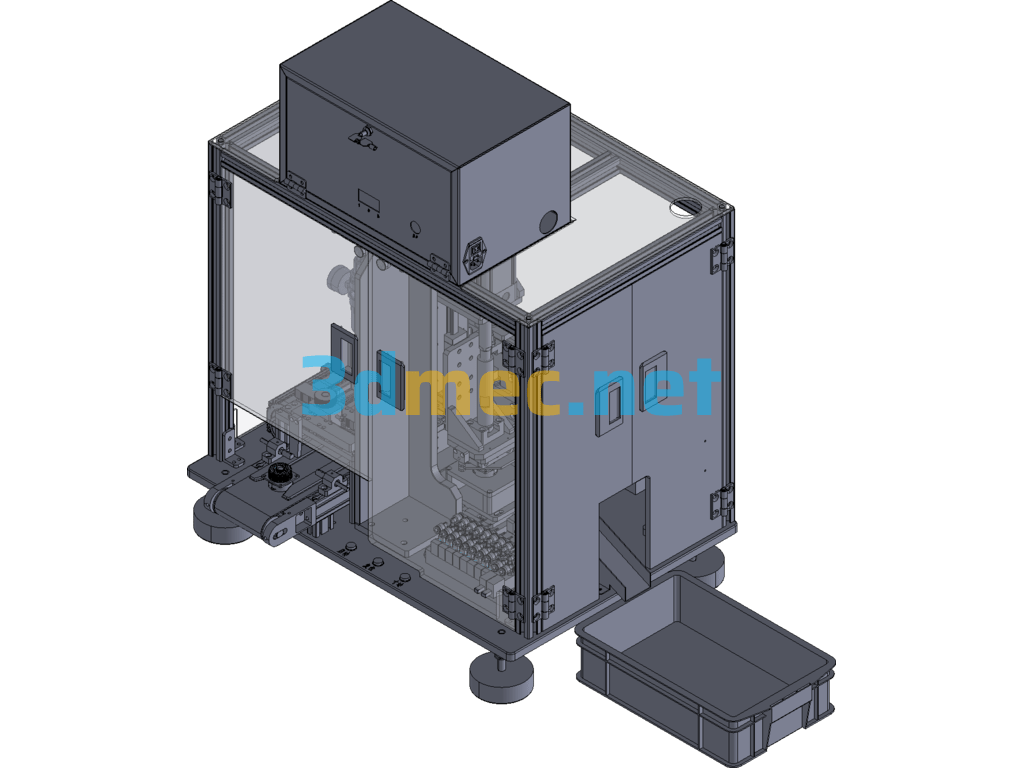 Desktop RT Connector Press Fitting Machine Exported 3D Model Free Download
