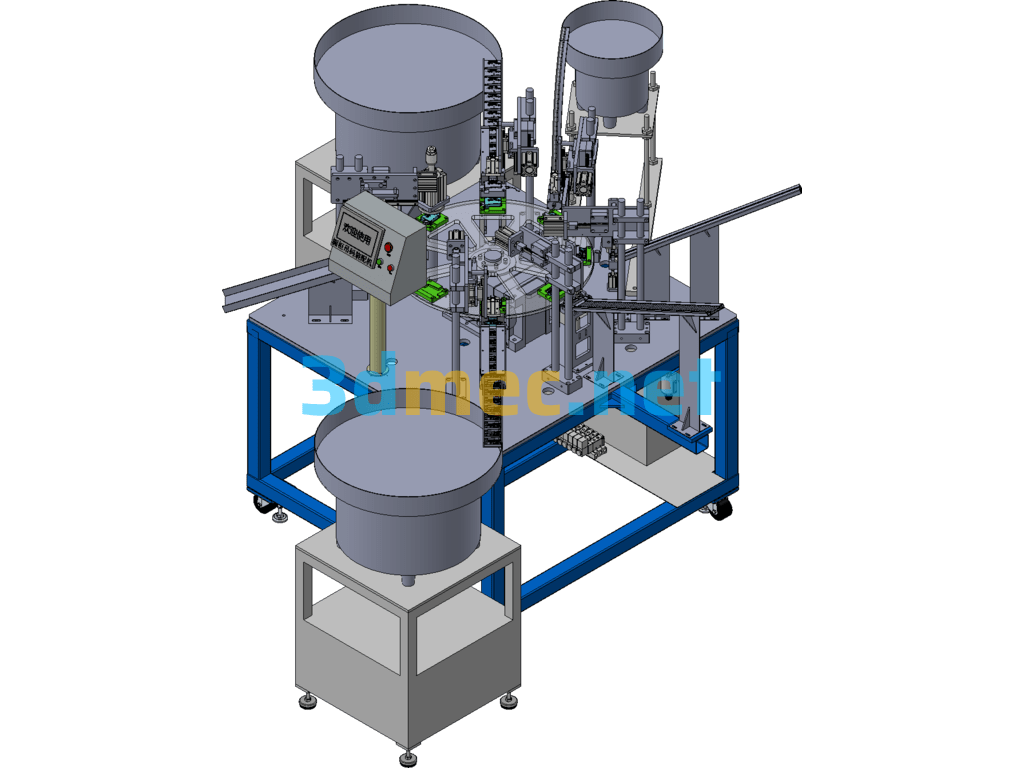 Cabinet Hanging Code Assembly Machine Complete Set Of 3D Model + BOM List SolidWorks 3D Model Free Download