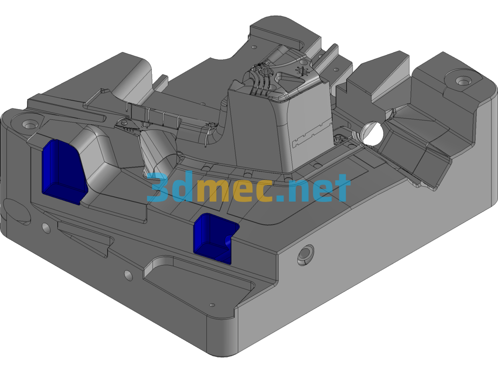 Auto MFA2 Puller Skeleton High End Mold Complete Drawing UG(NX) 3D Model Free Download