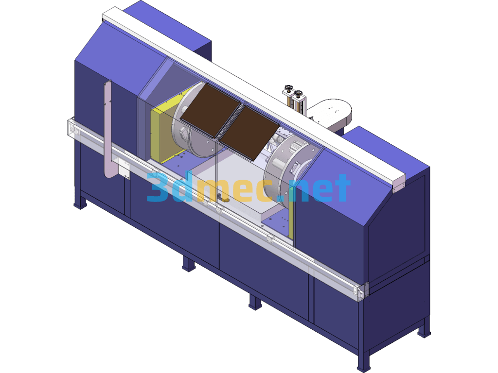 Automotive Wall Welding Machine SolidWorks 3D Model Free Download