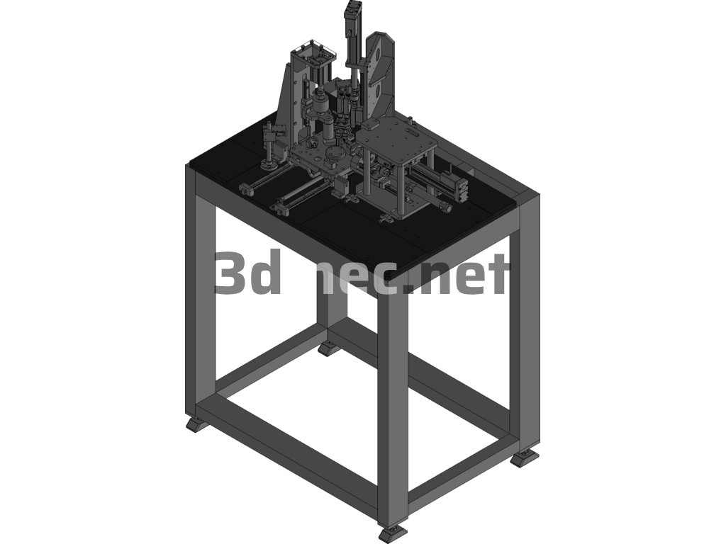 Auto Parts Dimensional Inspection Tooling Exported 3D Model Free Download