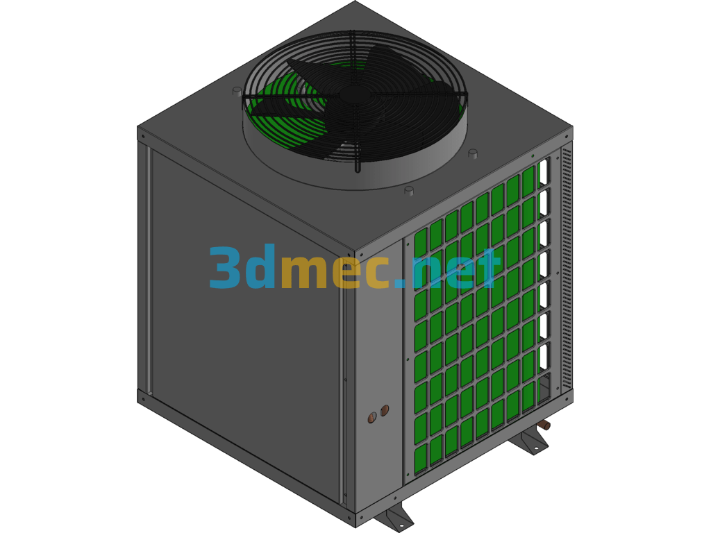 Heat Pump 3D Model SolidEdge 3D Model Free Download