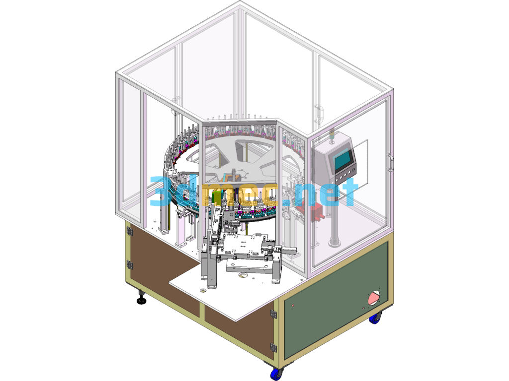 Electronic Cigarette Production Machine Electronic Cigarette Product Automatic Assembly Machine SolidWorks 3D Model Free Download