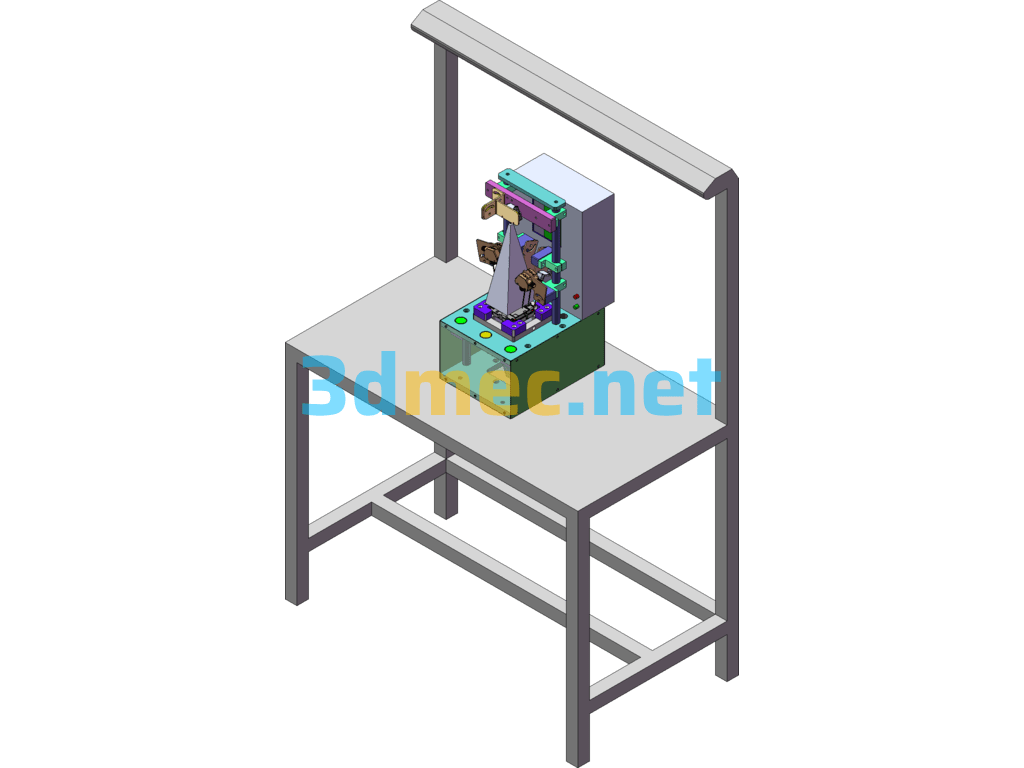 Electrical Inspection Equipment/Flatness Inspection Equipment SolidWorks 3D Model Free Download