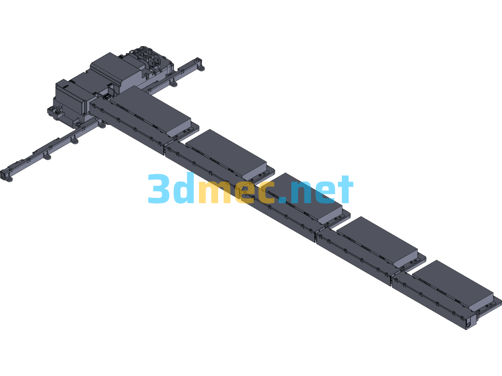 Battery Module 2 Exported 3D Model Free Download