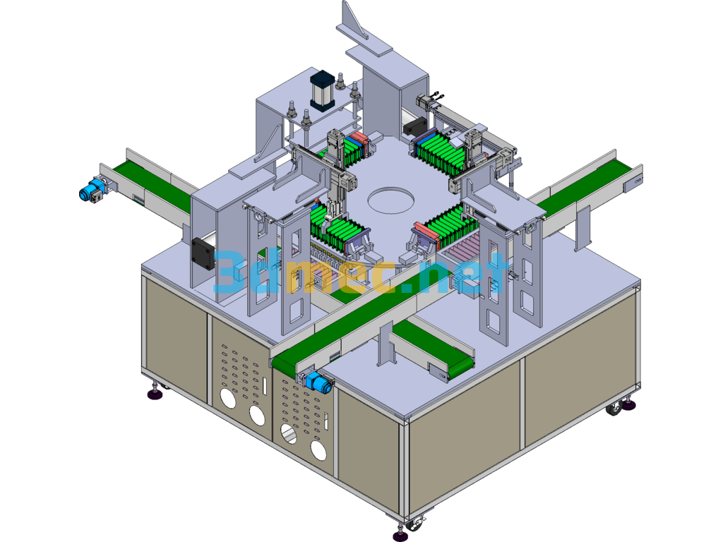 Battery Testing Equipment SolidWorks 3D Model Free Download