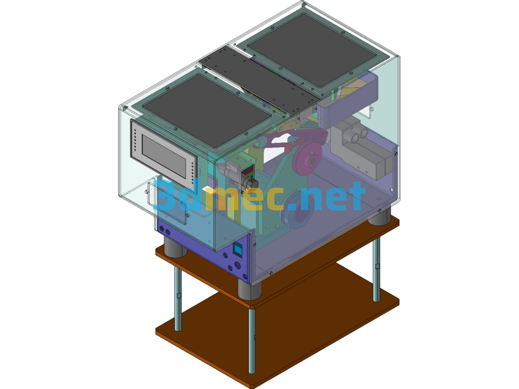 Compact Automatic Wire Feeder Exported 3D Model Free Download