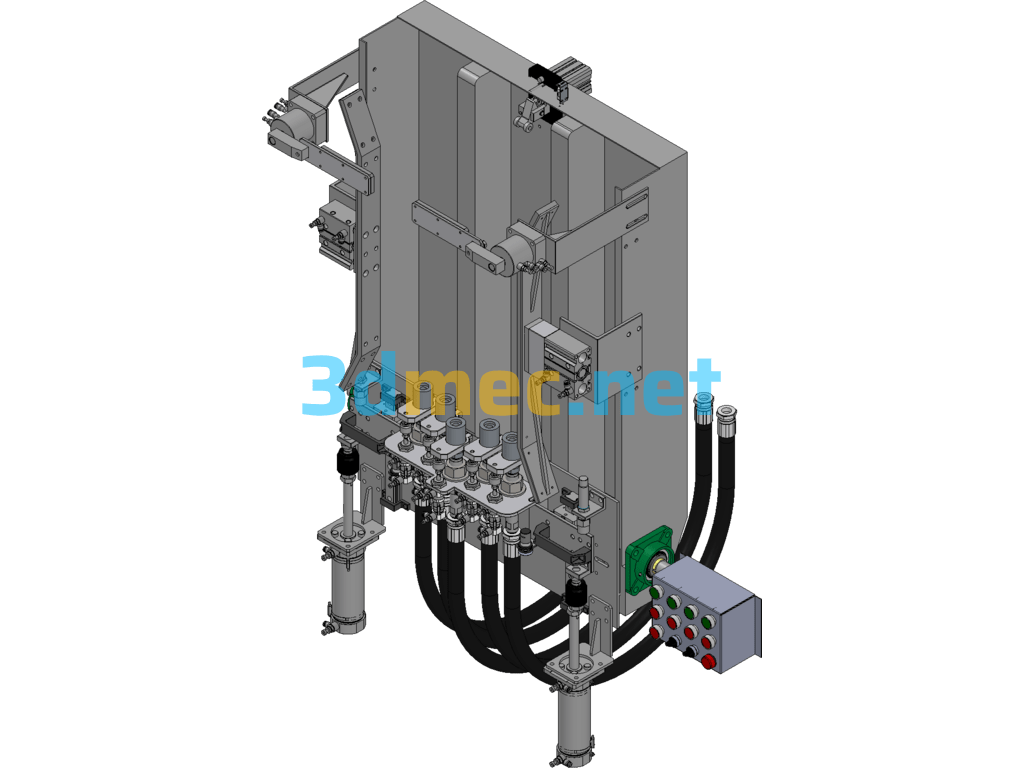 Comprehensive Test Automated 5-Tube Takeover SolidWorks 3D Model Free Download