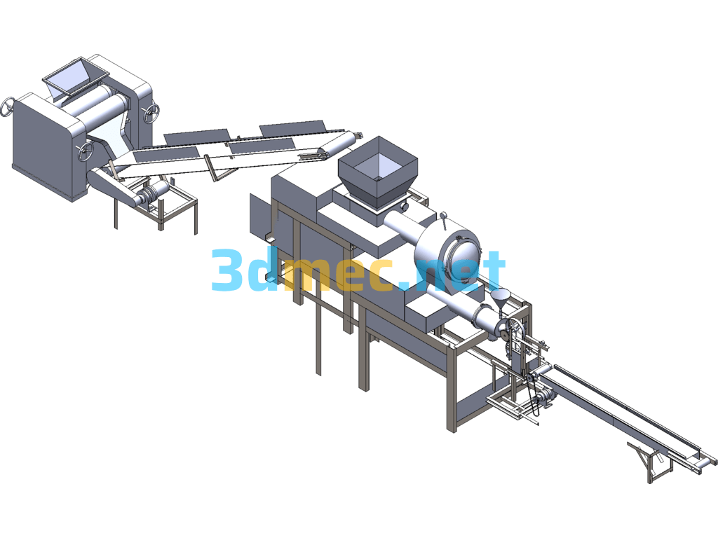 Soap, Soap Production Line SolidWorks 3D Model Free Download
