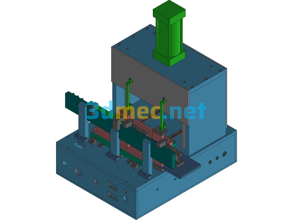 Automatic Loading And Unloading Presses Exported 3D Model Free Download