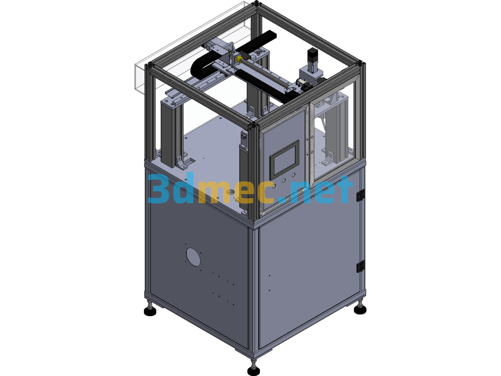 Automated Dispensing Equipment SolidWorks 3D Model Free Download