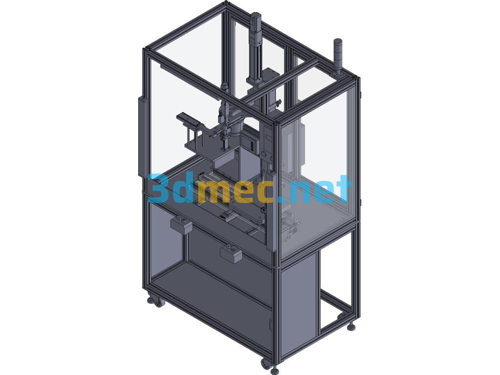 Automatic Screwing Valve Body Assembly Equipment Exported 3D Model Free Download