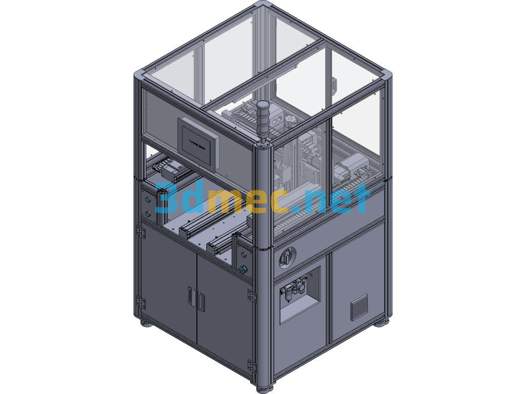 Automatic Dispenser Exported 3D Model Free Download