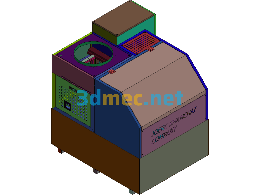 Filtration Equipment Exported 3D Model Free Download