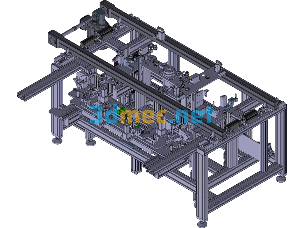 Maiden Sunroof Production Line FB14095-10 Exported 3D Model Free Download
