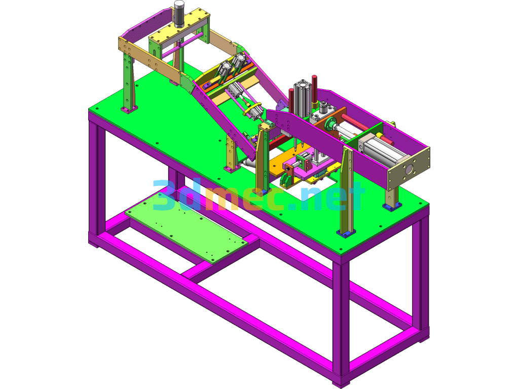 Copper Terminal Machine Copper Terminal Welding Machine SolidWorks 3D Model Free Download