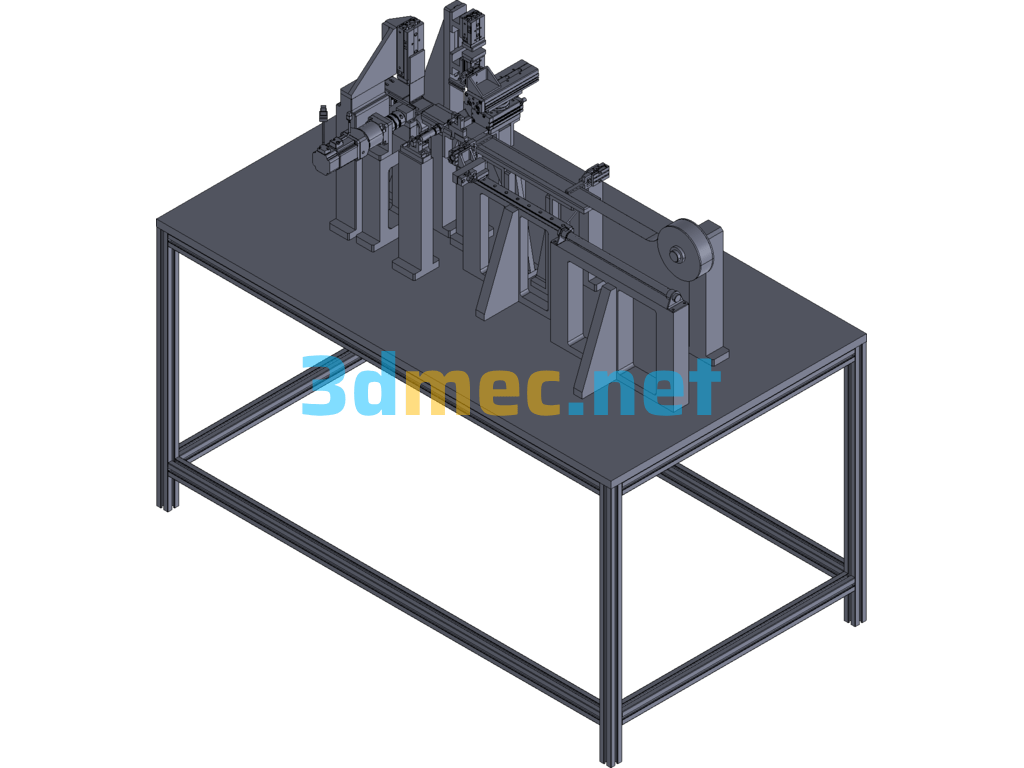 Copper Foil Aluminum Foil Automatic Winding Machine Exported 3D Model Free Download